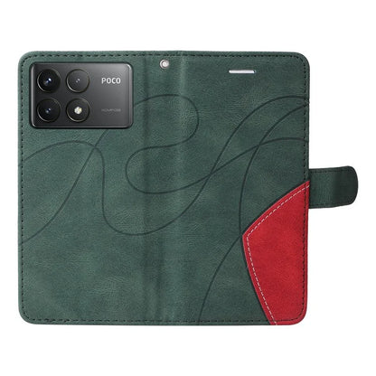 KT Leather Series-1 For Xiaomi Redmi K70 5G / K70 Pro 5G / Poco F6 Pro 5G Case Splicing Leather Phone Cover