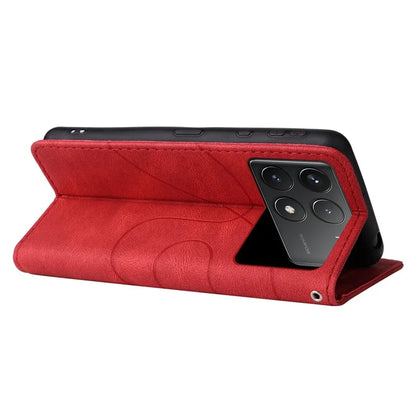 KT Leather Series-1 For Xiaomi Redmi K70 5G / K70 Pro 5G / Poco F6 Pro 5G Case Splicing Leather Phone Cover