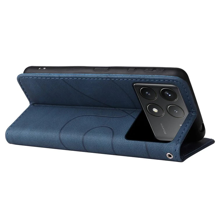 KT Leather Series-1 For Xiaomi Redmi K70 5G / K70 Pro 5G / Poco F6 Pro 5G Case Splicing Leather Phone Cover