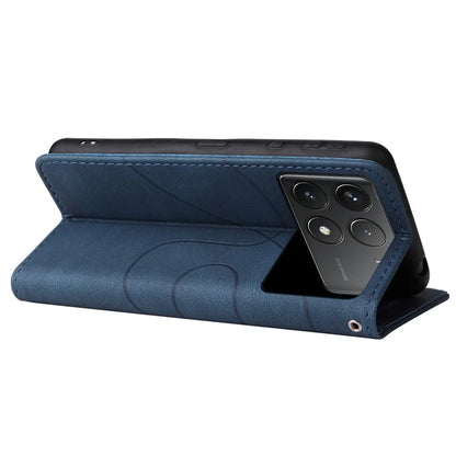 KT Leather Series-1 For Xiaomi Redmi K70 5G / K70 Pro 5G / Poco F6 Pro 5G Case Splicing Leather Phone Cover
