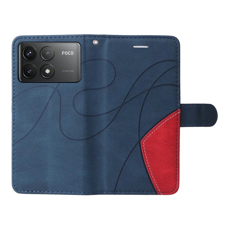 KT Leather Series-1 For Xiaomi Redmi K70 5G / K70 Pro 5G / Poco F6 Pro 5G Case Splicing Leather Phone Cover