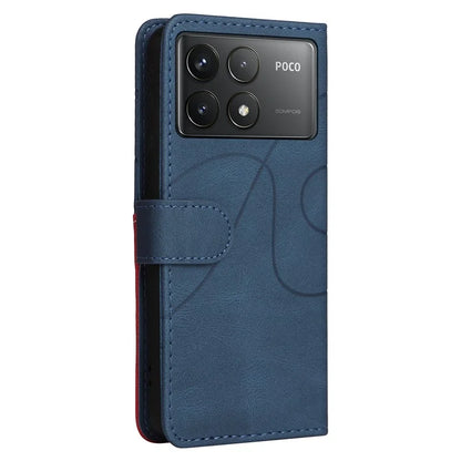 KT Leather Series-1 For Xiaomi Redmi K70 5G / K70 Pro 5G / Poco F6 Pro 5G Case Splicing Leather Phone Cover