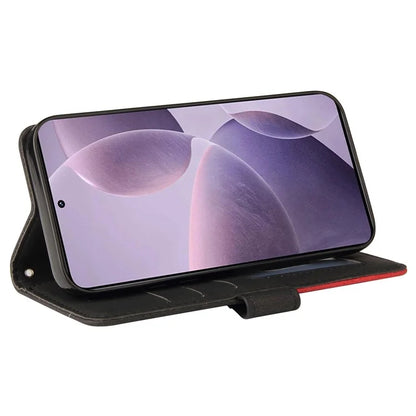 KT Leather Series-1 For Xiaomi Redmi K70 5G / K70 Pro 5G / Poco F6 Pro 5G Case Splicing Leather Phone Cover