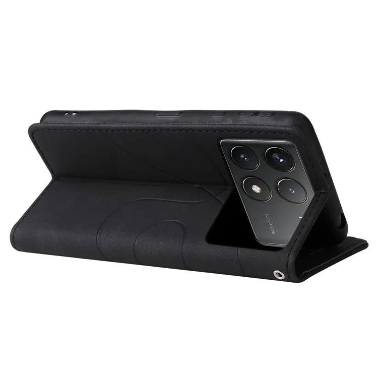 KT Leather Series-1 For Xiaomi Redmi K70 5G / K70 Pro 5G / Poco F6 Pro 5G Case Splicing Leather Phone Cover