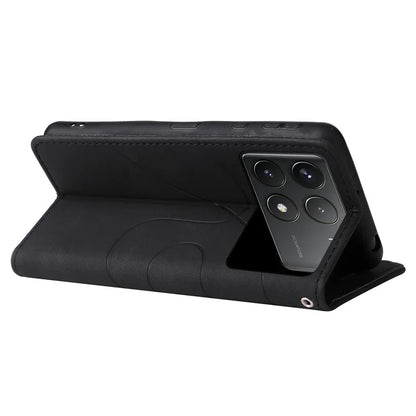 KT Leather Series-1 For Xiaomi Redmi K70 5G / K70 Pro 5G / Poco F6 Pro 5G Case Splicing Leather Phone Cover