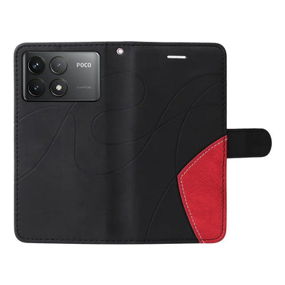 KT Leather Series-1 For Xiaomi Redmi K70 5G / K70 Pro 5G / Poco F6 Pro 5G Case Splicing Leather Phone Cover