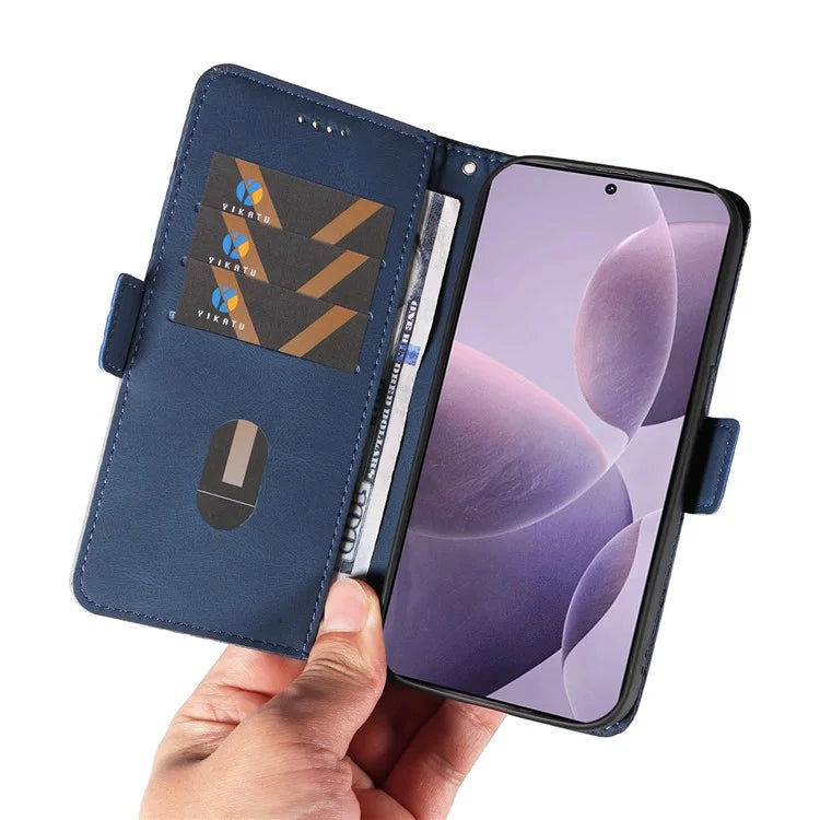 For Xiaomi Poco F6 Pro 5G / Redmi K70 5G / K70 Pro 5G Leather Case Wallet Rhombus Grid Phone Cover