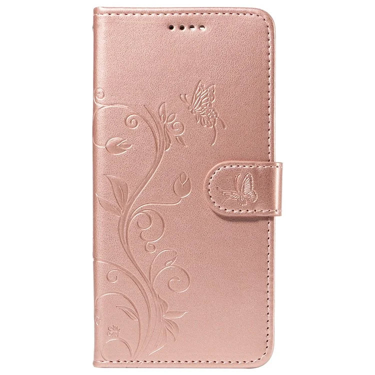 For Xiaomi Poco F6 Pro 5G / Redmi K70 5G / K70 Pro 5G Case PU Leather Butterfly Flower Phone Cover
