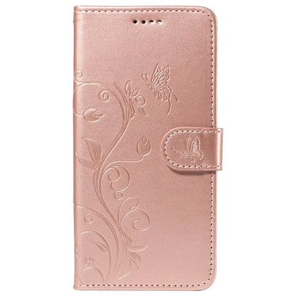 For Xiaomi Poco F6 Pro 5G / Redmi K70 5G / K70 Pro 5G Case PU Leather Butterfly Flower Phone Cover