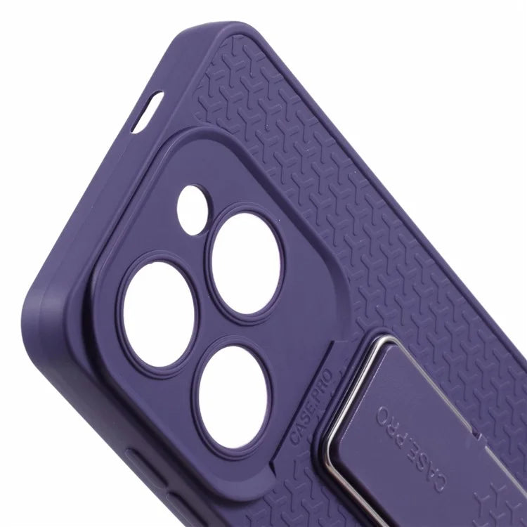 XL Series For Infinix Smart 8 Pro 4G Case with Kickstand Protective TPU Phone Cover