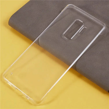 For Samsung Galaxy S9+ Case Clear Hard PC Frameless Phone Cover