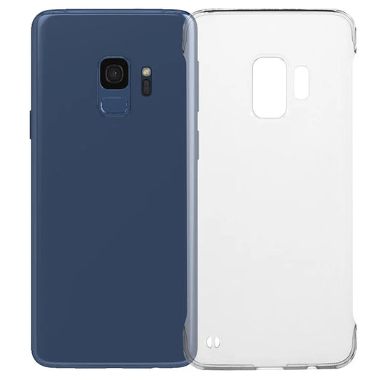 For Samsung Galaxy S9 Clear Case PC Borderless PC Hard Back Cover