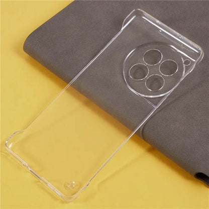 For OnePlus Ace 3 5G / 12R 5G Frameless Case Transparent PC Phone Cover