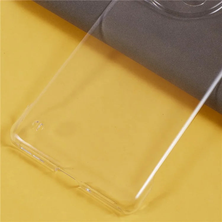 For OnePlus Ace 3 5G / 12R 5G Frameless Case Transparent PC Phone Cover
