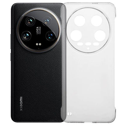 For Xiaomi 14 Ultra Case Hard PC No Frame Phone Cover Transparent