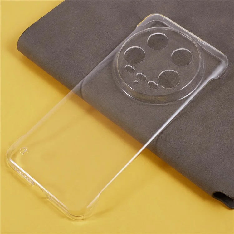 For Xiaomi 14 Ultra Case Hard PC No Frame Phone Cover Transparent