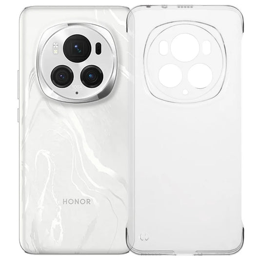 For Honor Magic6 Pro 5G Clear Case Frameless Hard PC Phone Cover