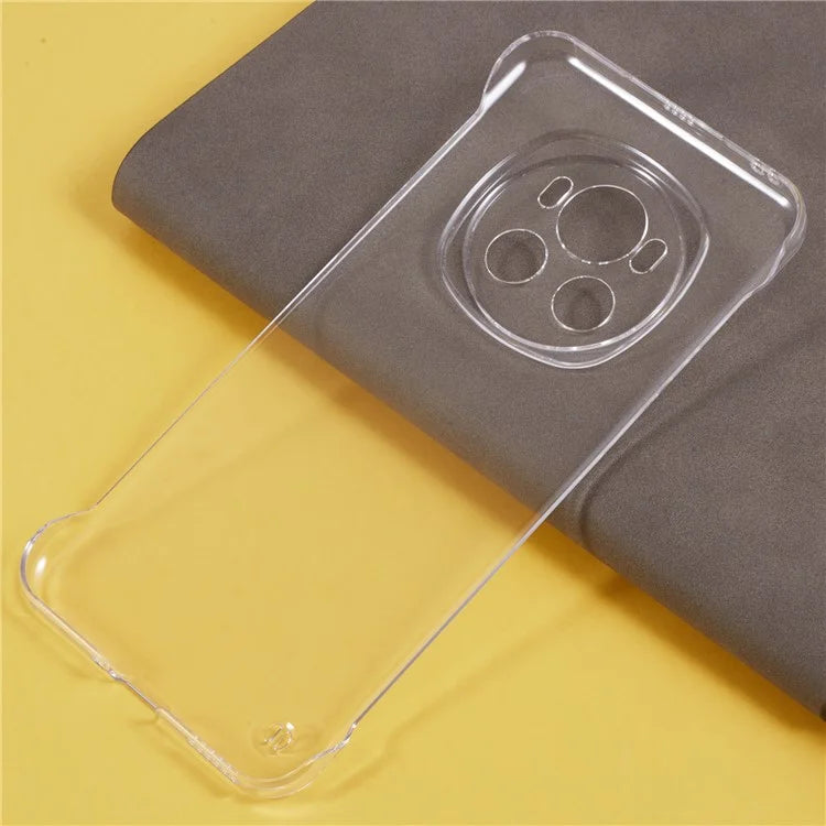 For Honor Magic6 5G Case Frameless Transparent PC Back Phone Cover