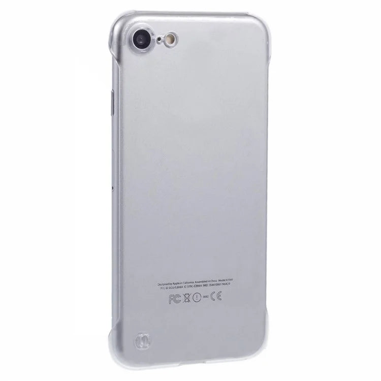 For iPhone 7 / 8 / SE (2020) / SE (2022) Case No Frame Clear PC Hard Phone Cover