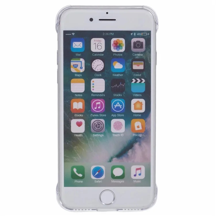 For iPhone 7 / 8 / SE (2020) / SE (2022) Case No Frame Clear PC Hard Phone Cover
