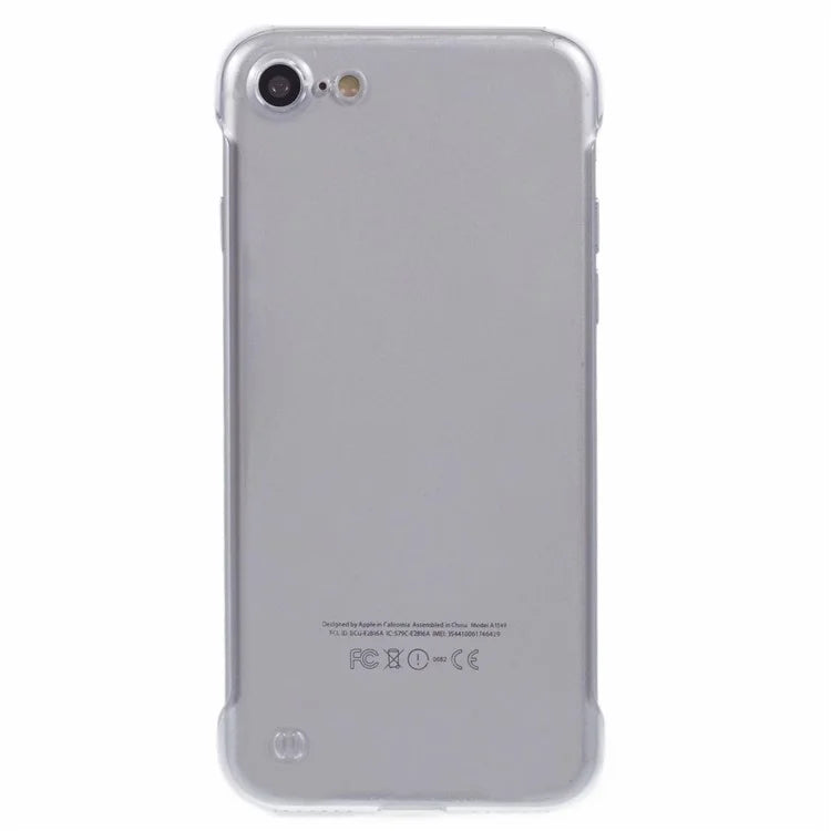 For iPhone 7 / 8 / SE (2020) / SE (2022) Case No Frame Clear PC Hard Phone Cover