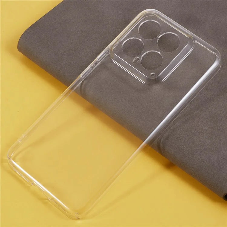 For Xiaomi 14 Pro Case Scratch-Proof Transparent Hard PC Phone Cover