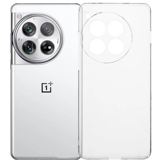 For OnePlus 12 5G Case Transparent Anti-Scratch Hard PC Phone Cover