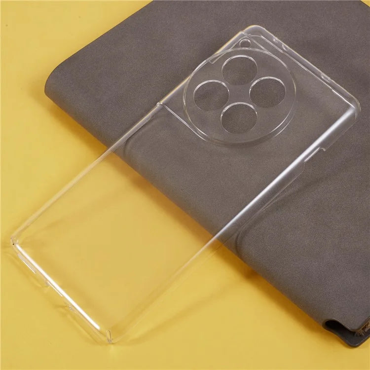 For OnePlus 12 5G Case Transparent Anti-Scratch Hard PC Phone Cover