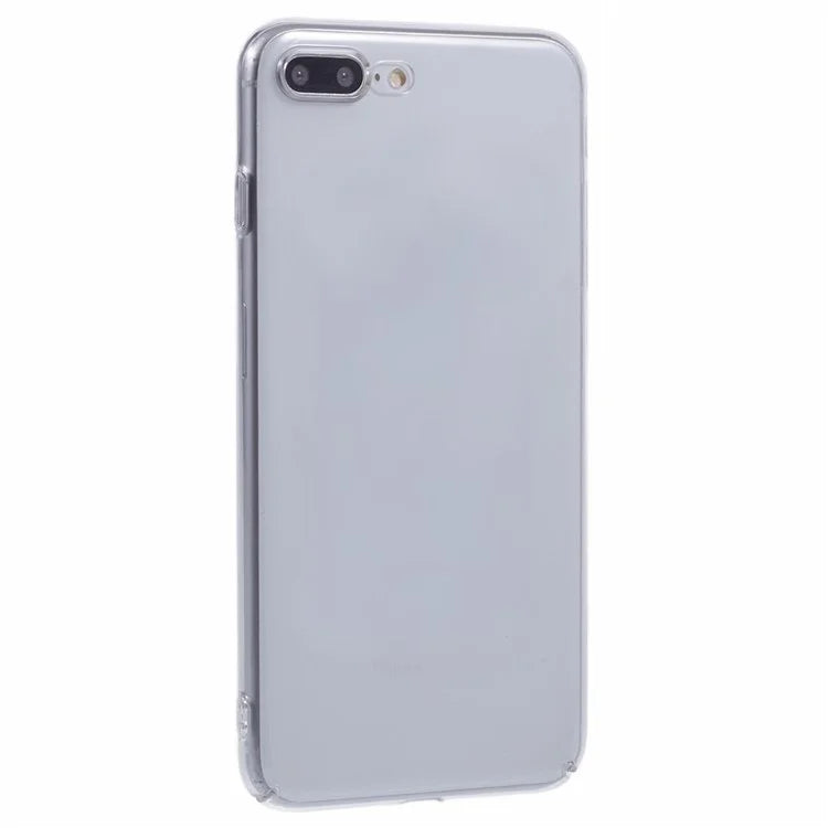 For iPhone 7 Plus / 8 Plus Case Transparent Protective PC Phone Cover