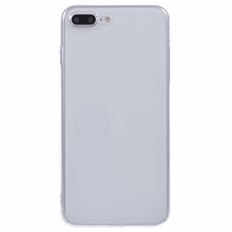 For iPhone 7 Plus / 8 Plus Case Transparent Protective PC Phone Cover
