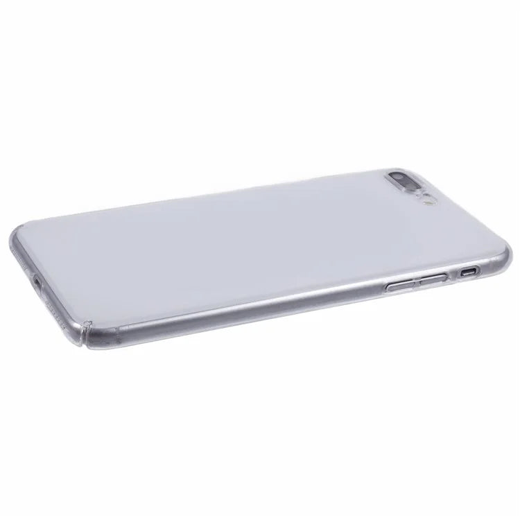 For iPhone 7 Plus / 8 Plus Case Transparent Protective PC Phone Cover
