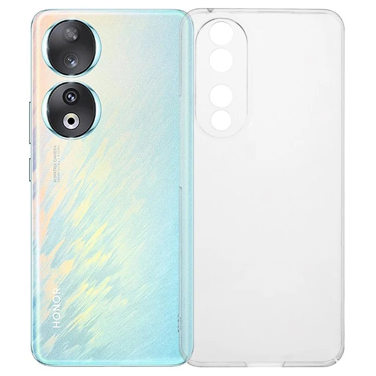 For Honor 90 Case Anti-Scratch Transparent Hard PC Phone Cover