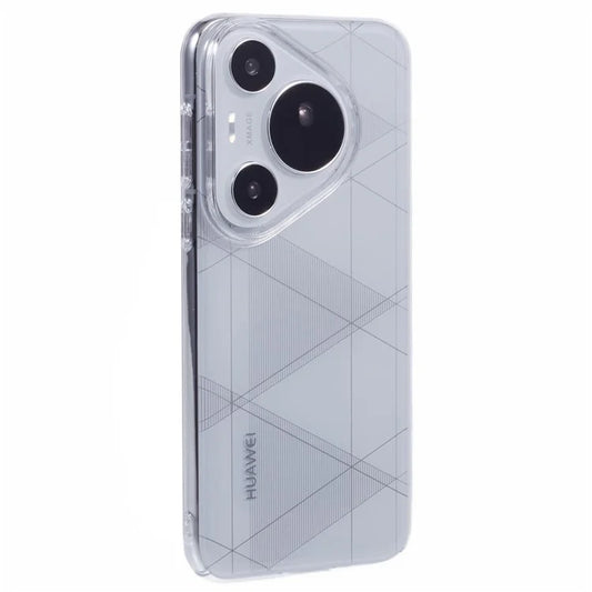For Huawei Pura 70 Clear Case Scratch-Resistant PC Phone Cover