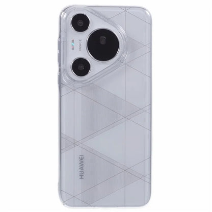 For Huawei Pura 70 Clear Case Scratch-Resistant PC Phone Cover