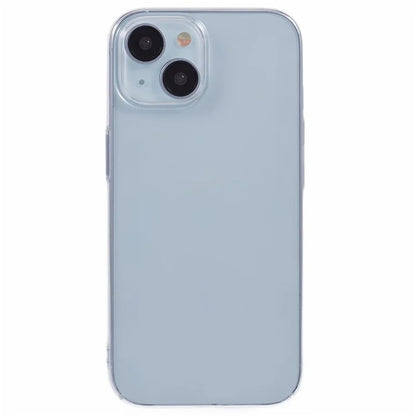For iPhone 15 Clear Case Hard PC Anti-Scratch Phone Cover