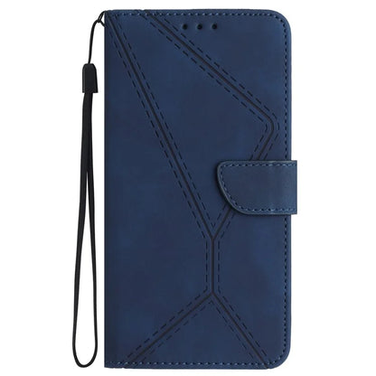 HT05 For Samsung Galaxy S24 FE Case Leather Magnetic Clasp Wallet Flip Phone Cover
