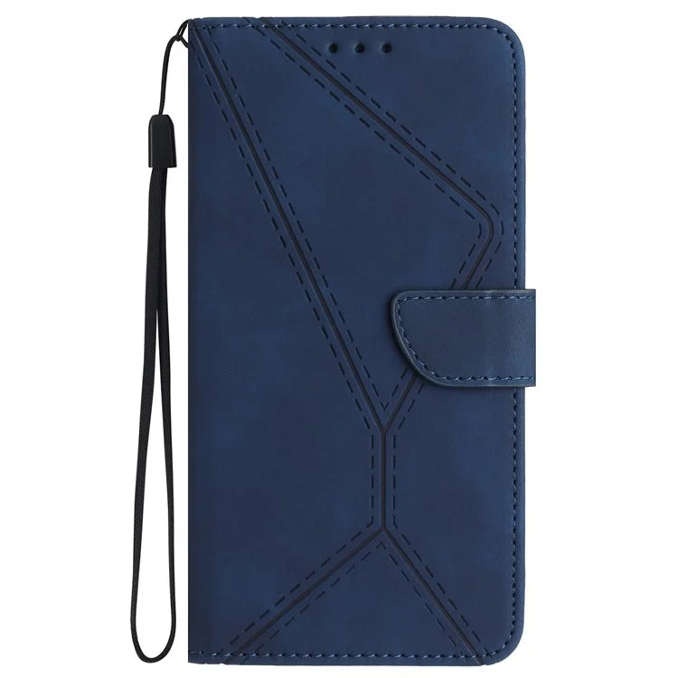 HT05 For Motorola Moto E14 4G / G04 4G / G04s 4G / G24 4G Case Leather Skin-Touch Phone Cover Wallet