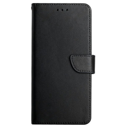 HT02 For Motorola Moto G85 5G / S50 Neo 5G Case Nappa Texture Genuine Cow Leather Phone Cover Card Holder