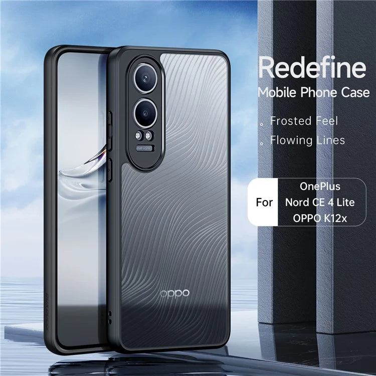 DUX DUCIS Aimo Series For OnePlus Nord CE4 Lite 5G / Oppo K12x 5G Case TPU+PC Protective Cover (REACH Certification)