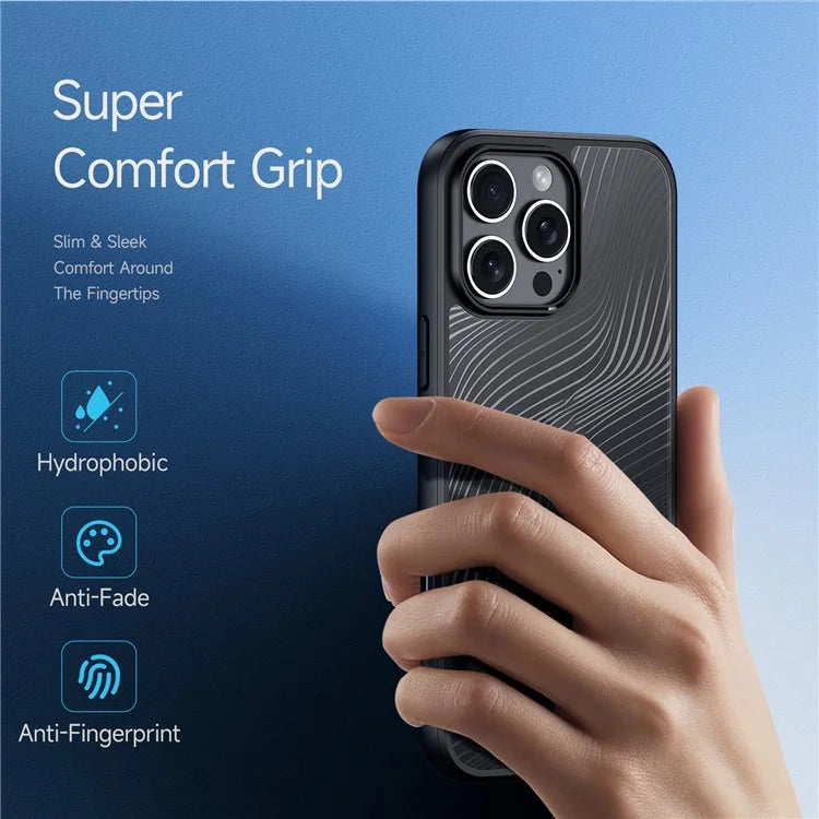 DUX DUCIS Aimo Series For iPhone 16 Pro Max Case TPU+PC Anti-Drop Matte Phone Cover (REACH Certification)