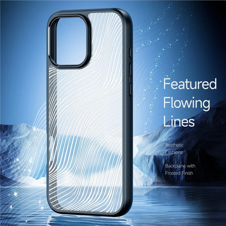 DUX DUCIS Aimo Series For iPhone 16 Pro Max Case TPU+PC Anti-Drop Matte Phone Cover (REACH Certification)