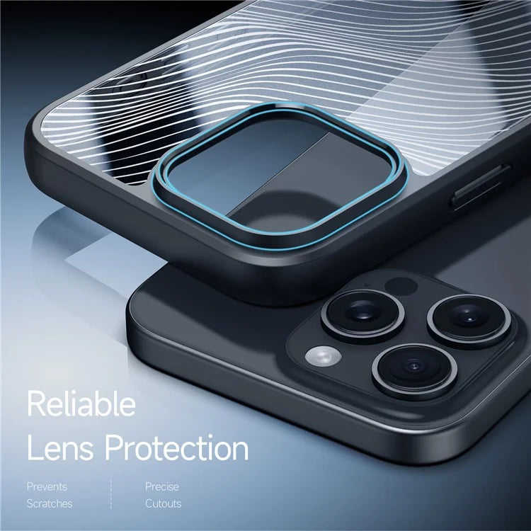 DUX DUCIS Aimo Series For iPhone 16 Pro Max Case TPU+PC Anti-Drop Matte Phone Cover (REACH Certification)