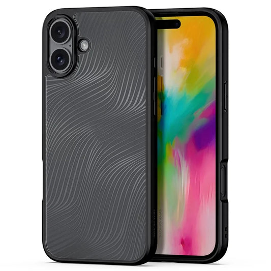 DUX DUCIS Aimo Series For iPhone 16 Plus Matte Case Anti-Drop TPU+PC Phone Cover (REACH Certification)