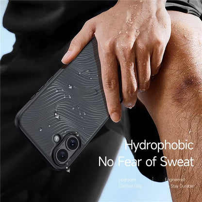 DUX DUCIS Aimo Series For iPhone 16 Plus Matte Case Anti-Drop TPU+PC Phone Cover (REACH Certification)