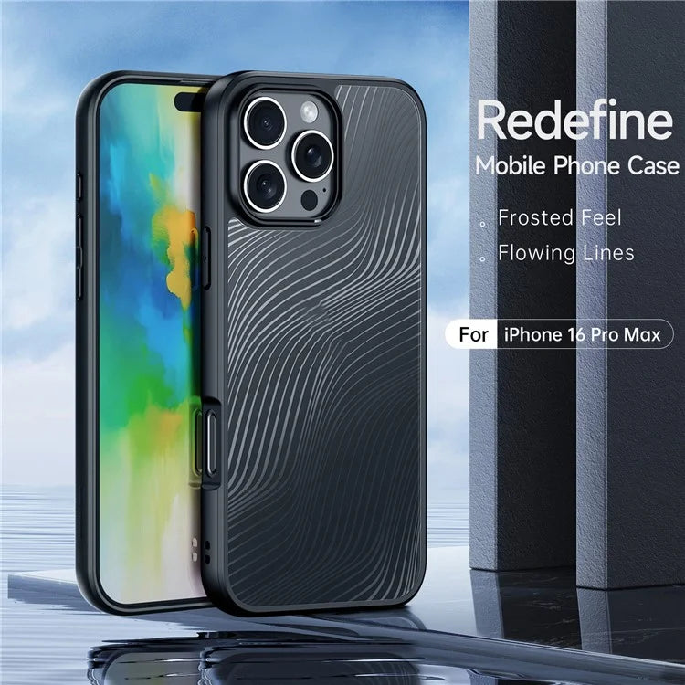 DUX DUCIS Aimo Series For iPhone 16 Pro Case TPU+PC Phone Cover Shockproof Protection (REACH Certification)