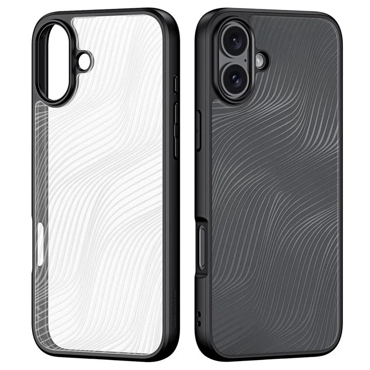 DUX DUCIS Aimo Series For iPhone 16 Case TPU+PC Anti-Drop Matte Phone Cover (REACH Certification)