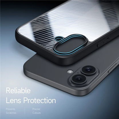 DUX DUCIS Aimo Series For iPhone 16 Case TPU+PC Anti-Drop Matte Phone Cover (REACH Certification)