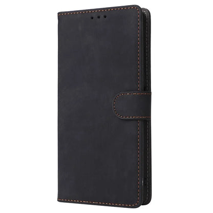 For Oukitel C38 Case with Hand Strap Leather Phone Cover RFID Blocking
