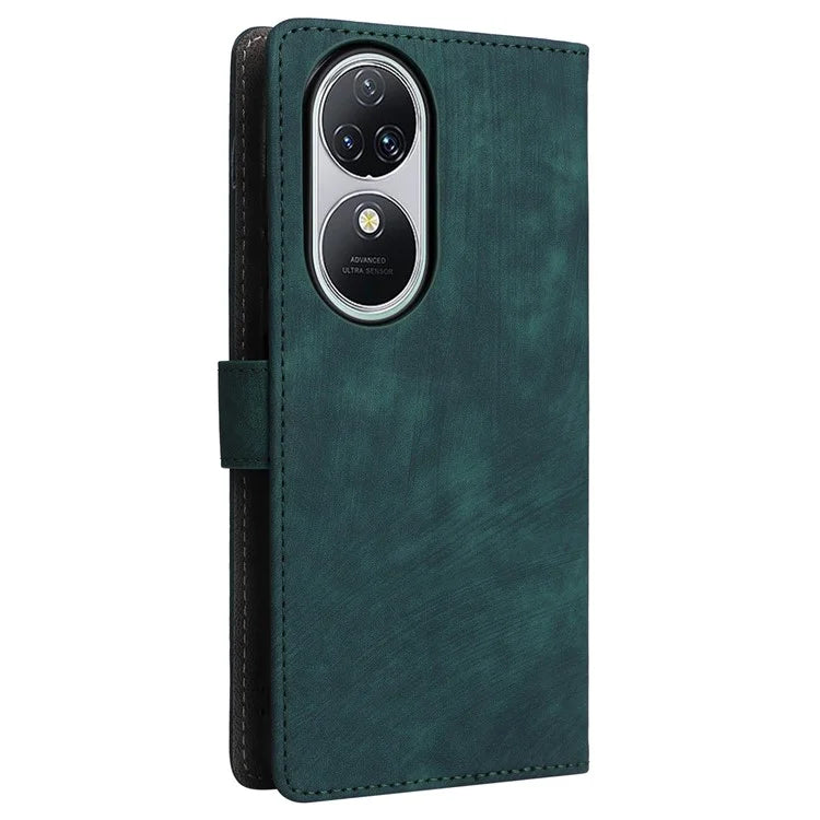 For Oukitel C38 Case with Hand Strap Leather Phone Cover RFID Blocking