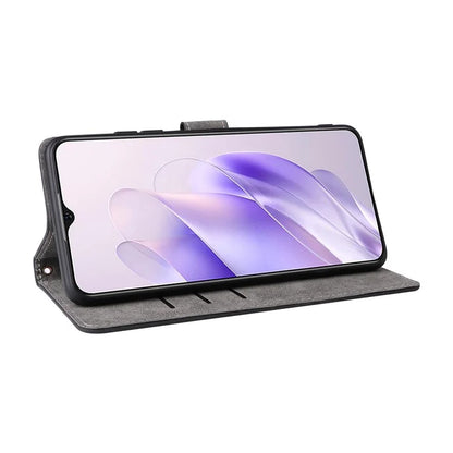 For Oukitel C37 Case Wallet PU Leather Phone Cover RFID Blocking Technology